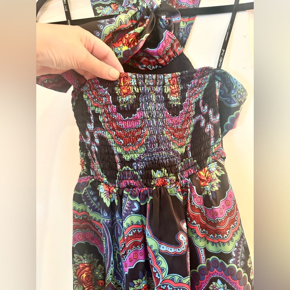 Betsey Johnson Silk Halter Dress - Picture 7 of 10